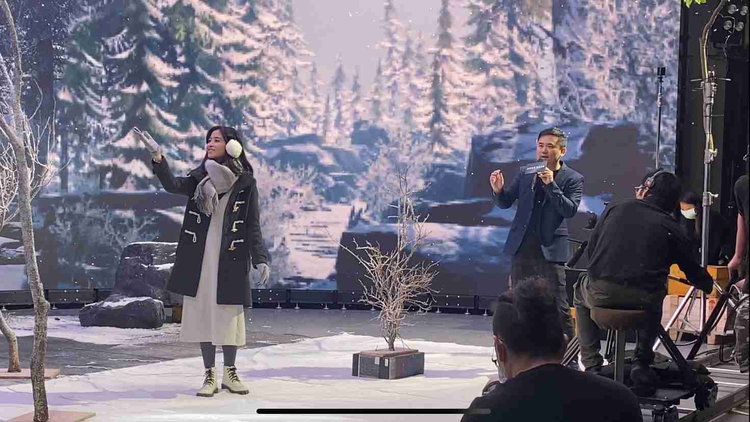 尊时凯龙以ALED先进显屏技术，，，，与金马奖视觉特效团队“再现影像”携手合作打造LED虚拟摄影棚，，提供沉浸式表演体验，，并精简拍摄成本与时间